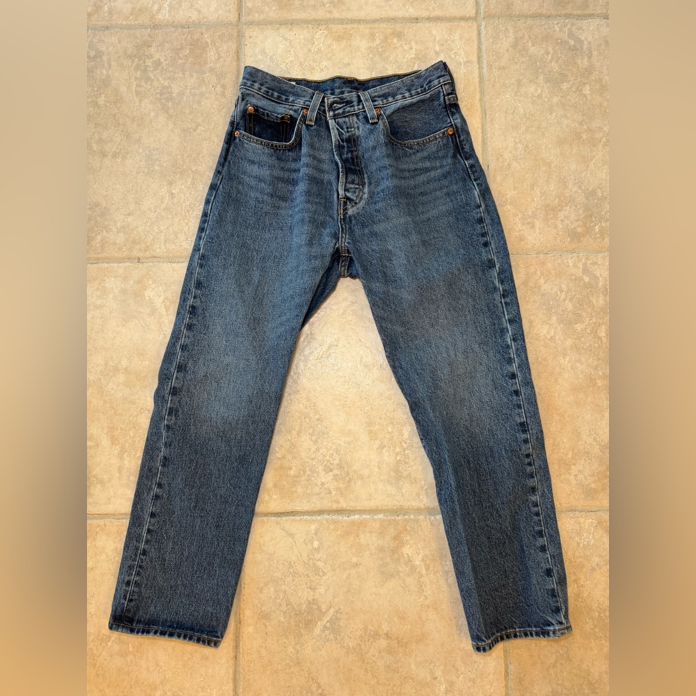 Women’s Levi 501 Blue Jeans 27 x 26